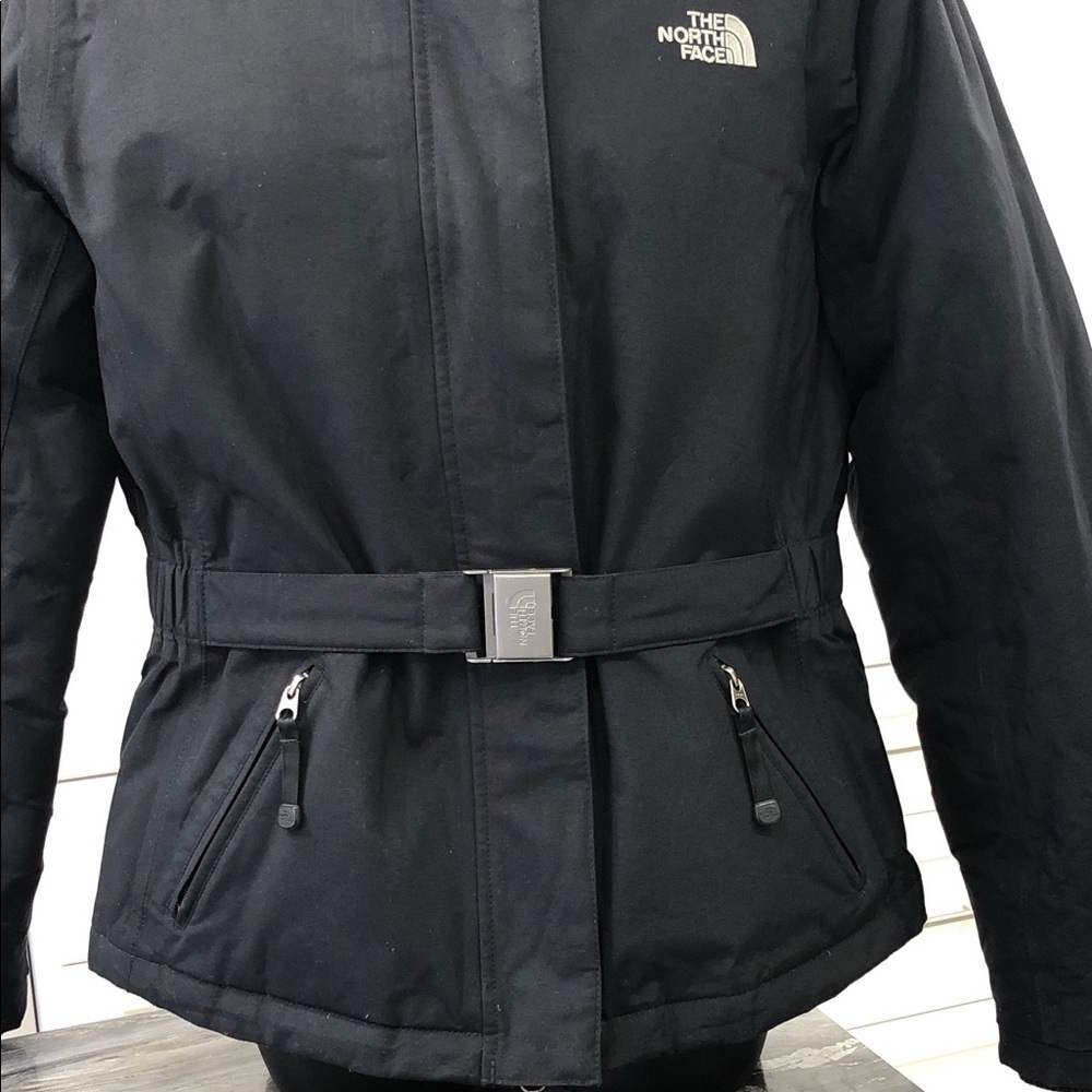 The North Face Black GooseDown Jacket – Detachable Faux Fur Hood – Women’s Small - Picture 4 of 12